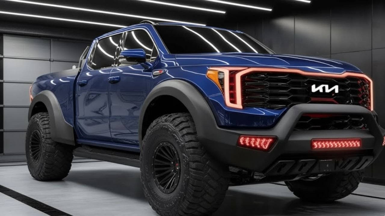 Kia Tasman 2026: La nueva pickup potente con tecnología inteligente