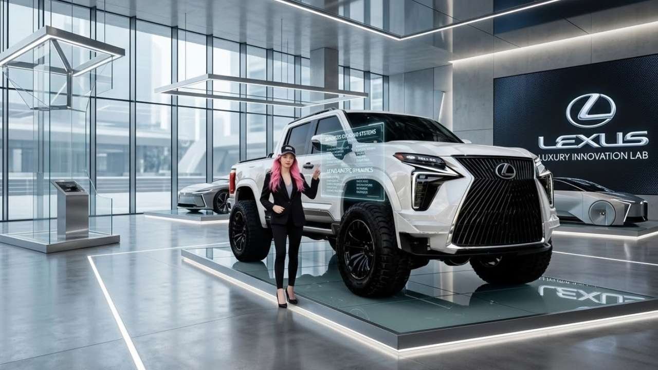 Lexus LX1000 Pickup 2026: lujo extremo, potencia brutal y tecnología avanzada